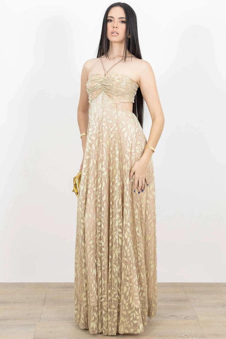 Vestido - 525963 - ORO - Reina Diaz