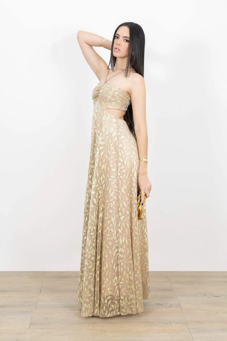 Vestido - 525963 - ORO - Reina Diaz